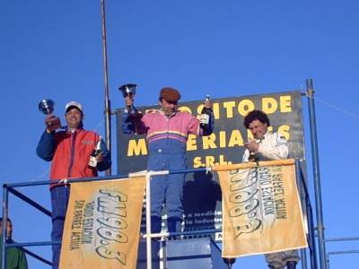 Podio de la TC Juniors