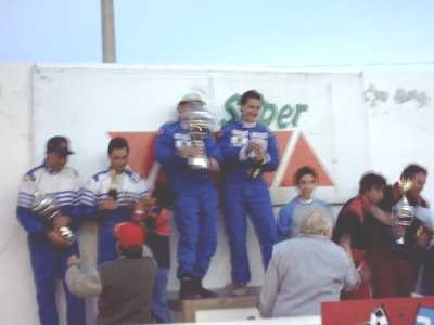 Podio del TC Cuyano