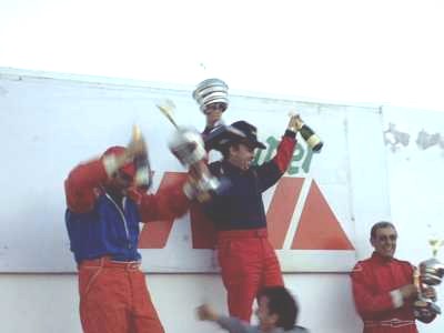 Podio del TC Juniors